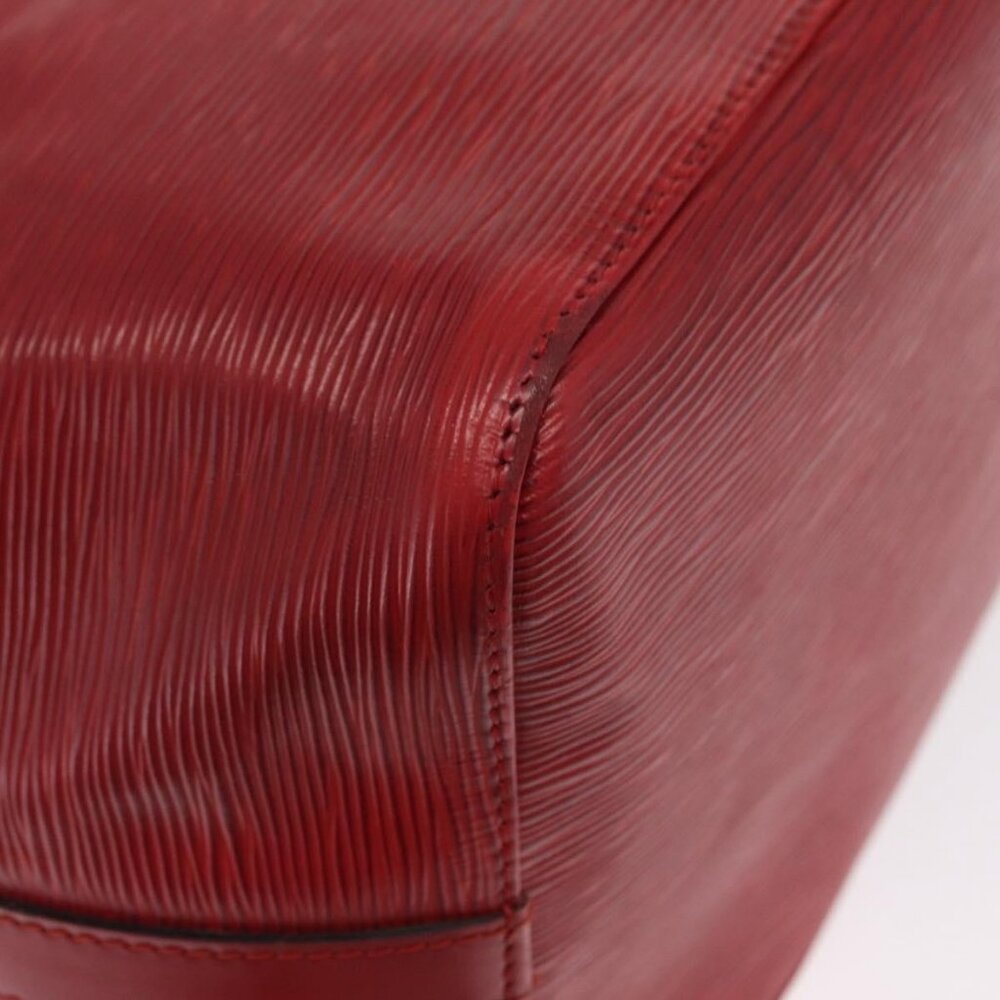 Authentic LOUIS VUITTON Epi Petit Noe Shoulder Bag Red M44107 LV - Picture 2 of 16